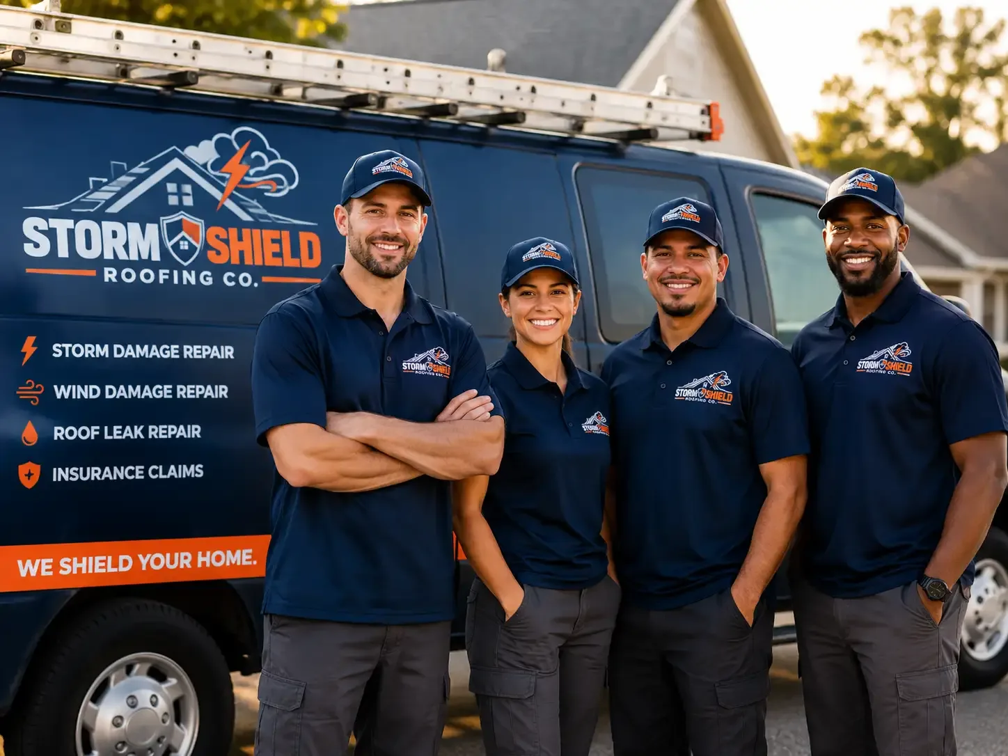 Storm Damage Roof Repair company in West, MS