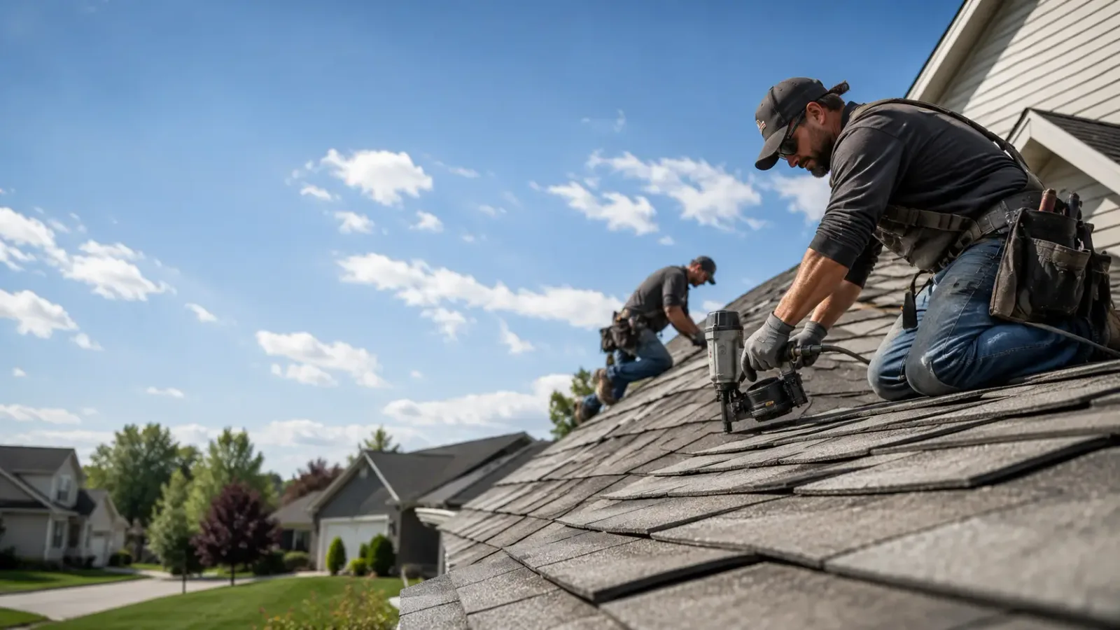 Storm Damage Roof Repair in West, MS near me